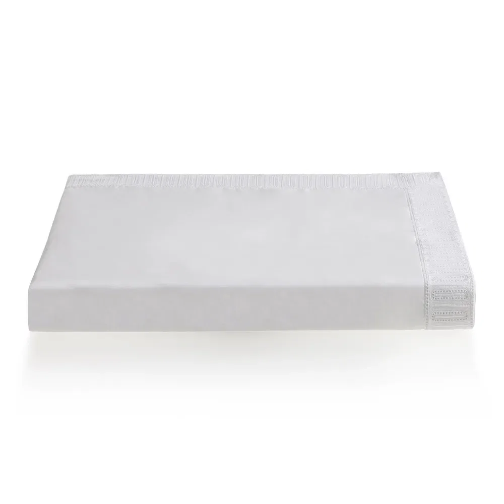 Capa de Duvet 300 Fios Cetim Mantova Branco