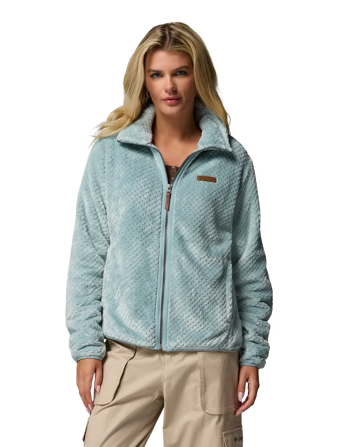 Jaqueta Fleece Columbia Feminina Fire Side™ II Sherpa FZ — imagem 1
