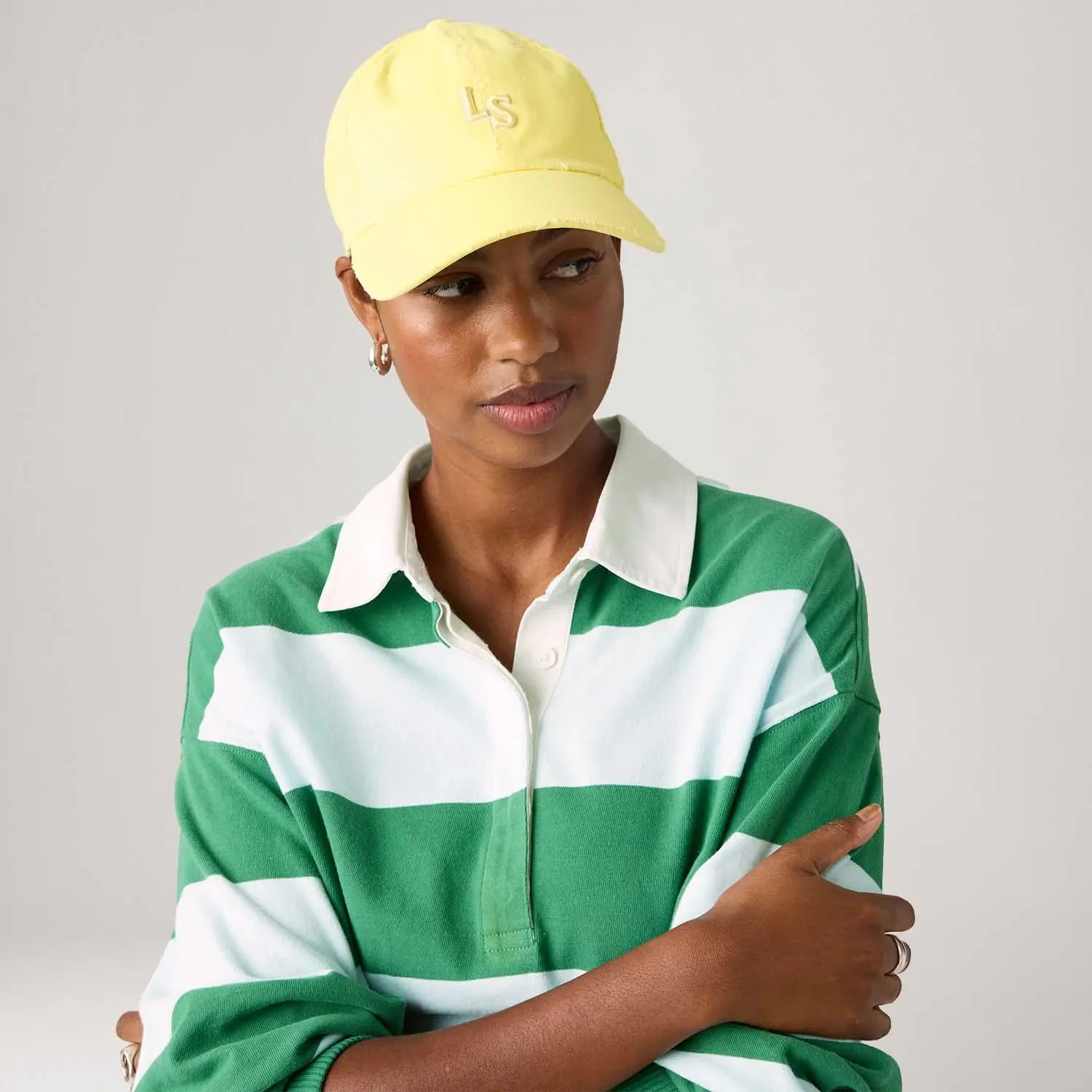 Boné Levi's® LS Monograma Amarelo - U USA | U BR — imagem 1