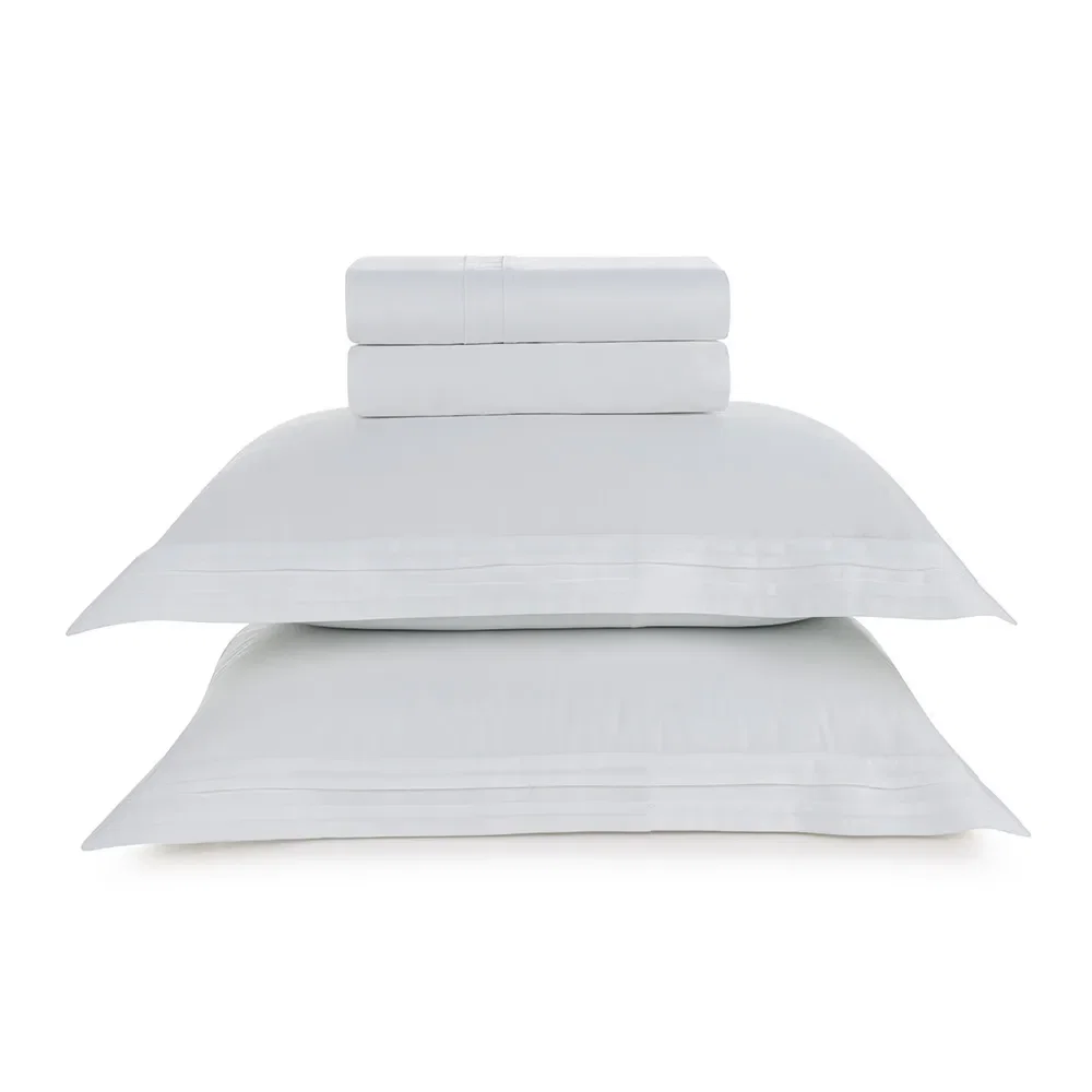 Jogo de Cama 400 Fios Naxos Branco