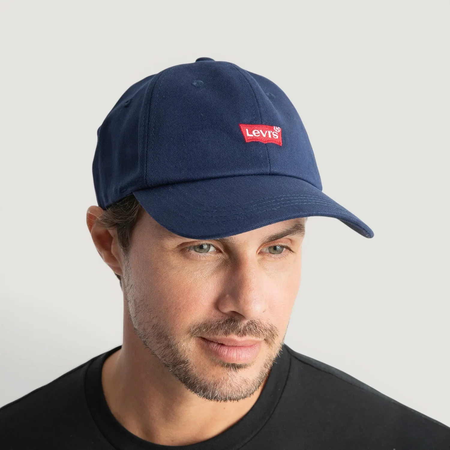 Boné Levi's® Housemark Azul - U USA | U BR — imagem 1