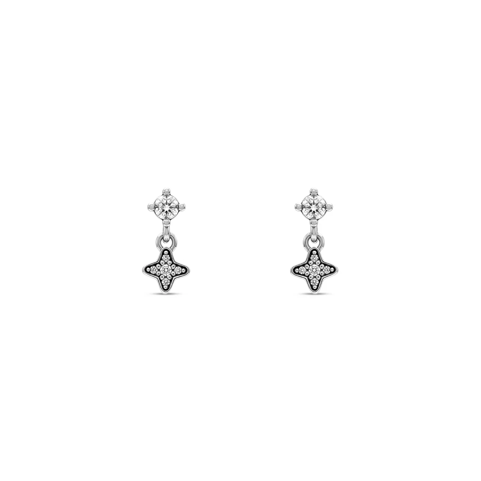 Brinco Life Petit Estrela em Prata 925 com Zircônia Incolor — imagem 1