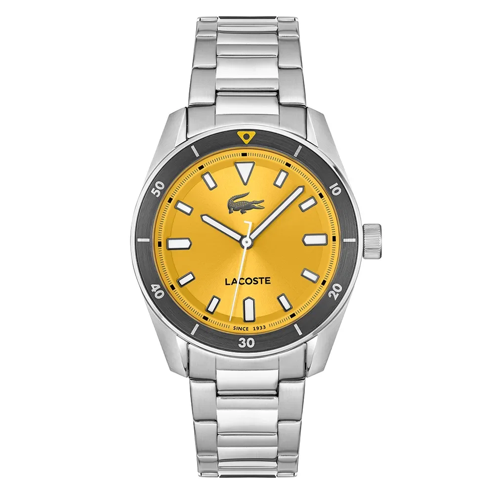 Relógio Lacoste Masculino Aço Prateado 2011426 — imagem 1