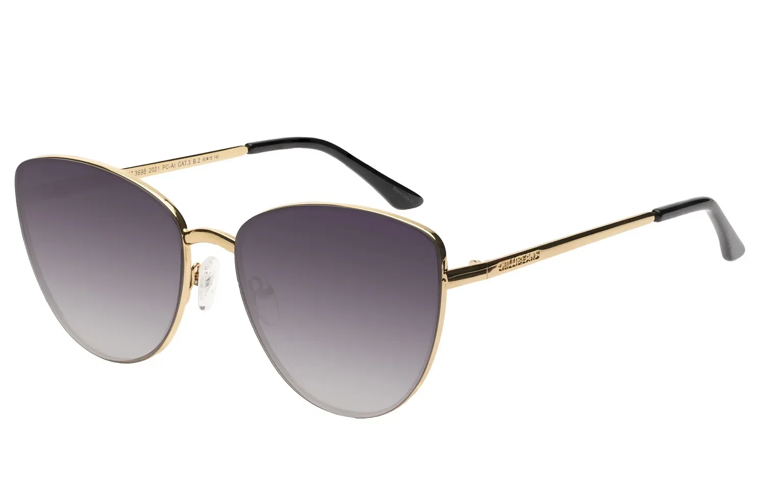 Óculos de Sol Feminino Chilli Beans Cat Dourado — imagem 1