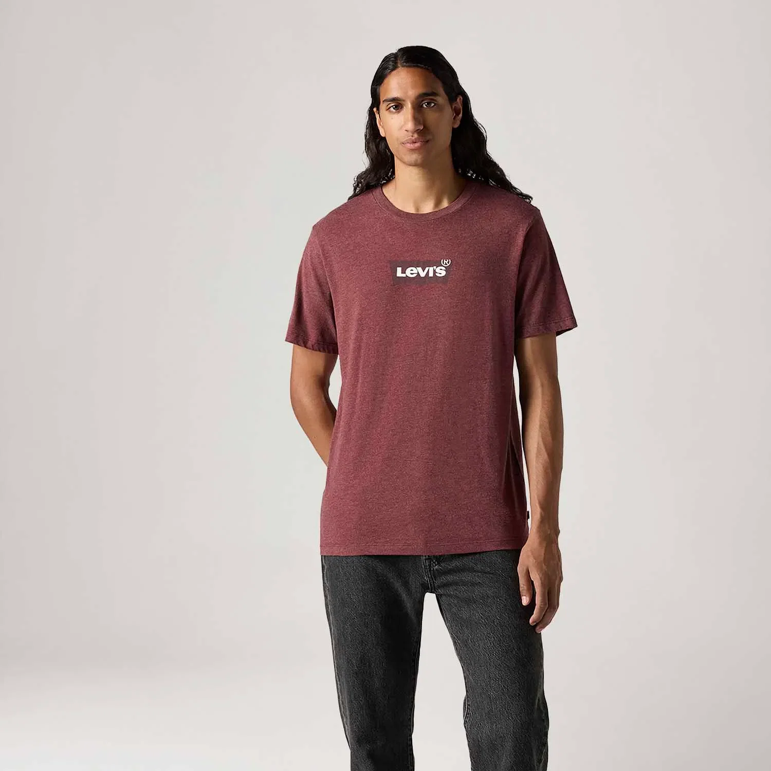 Camiseta Levi's® Graphic Crewneck Vermelha Manga Curta — imagem 1