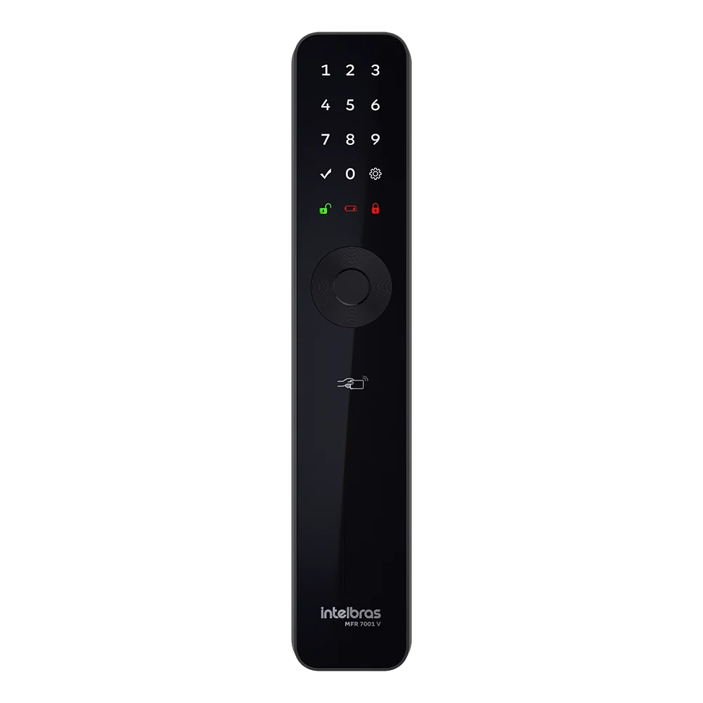 Fechadura Inteligente de Embutir sem Maçaneta MFR 7001 V Intelbras — imagem 1