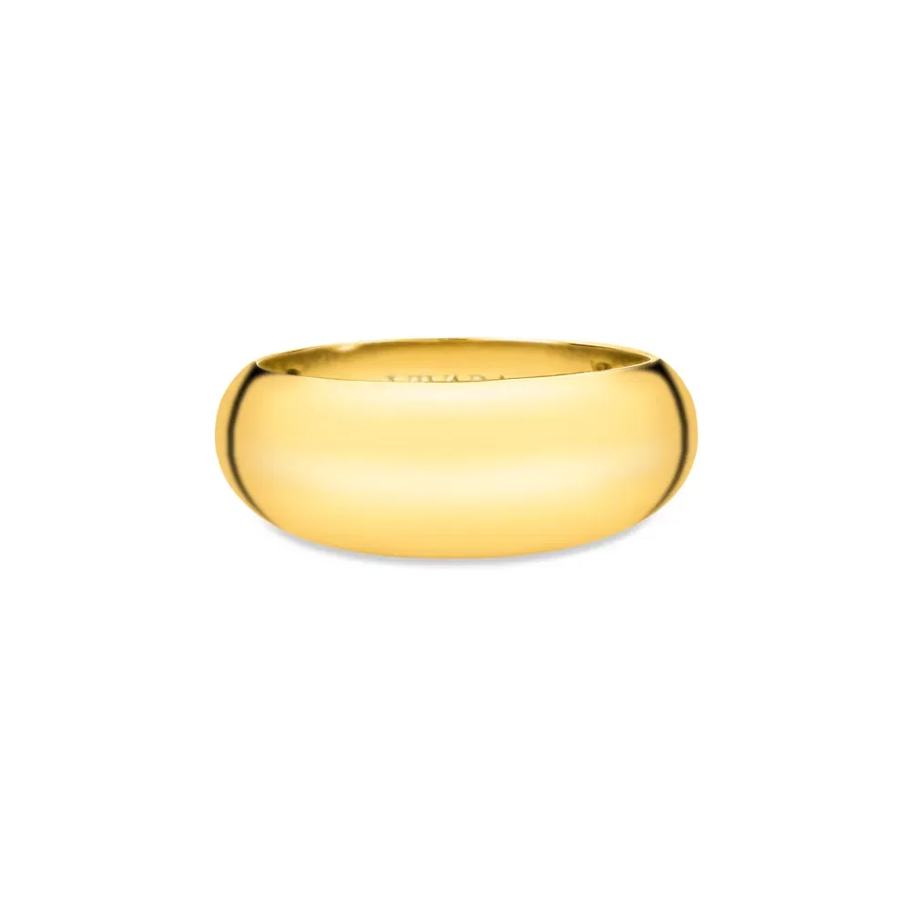 Anel Bombe em Ouro Amarelo 18k — imagem 1