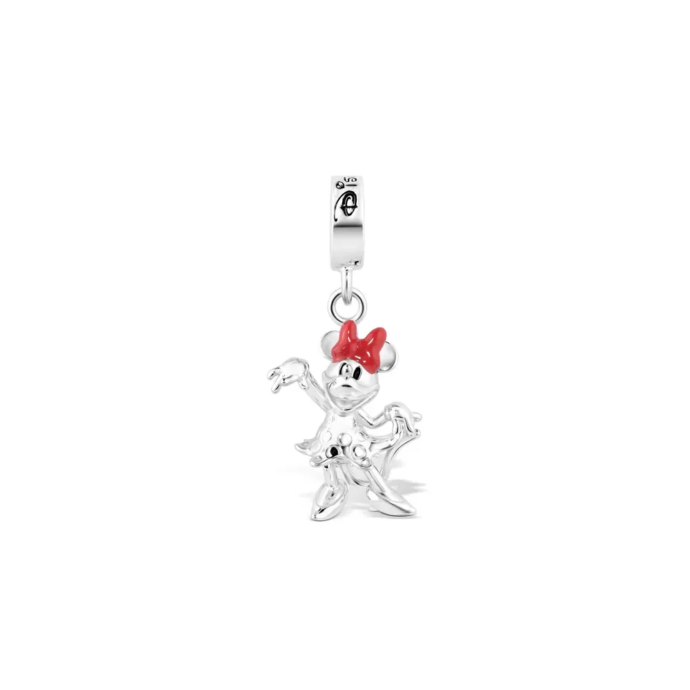 Pingente Life Disney Minnie em Prata 925 com Esmalte — imagem 1