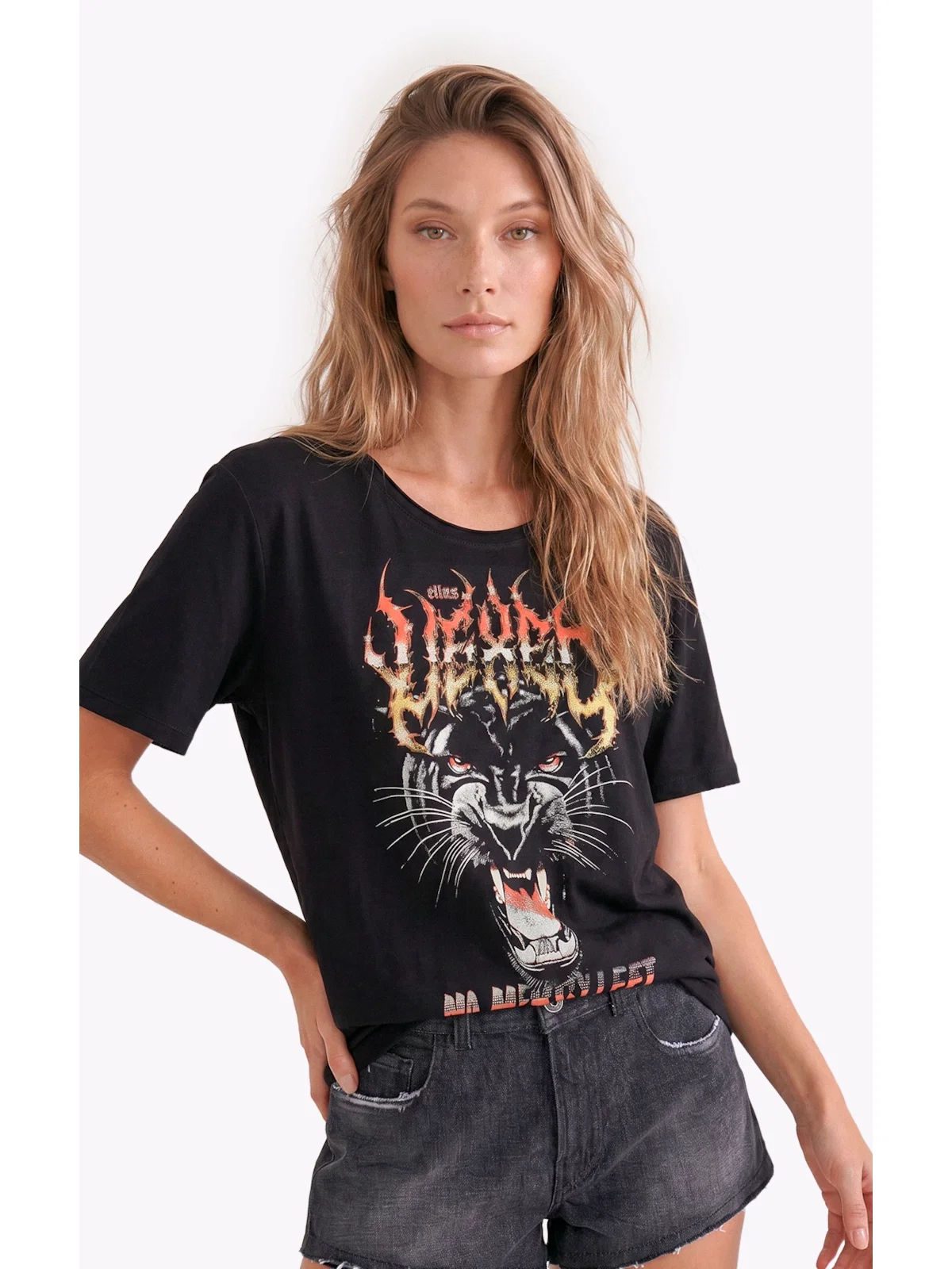 Blusa Vexed Loose Preto