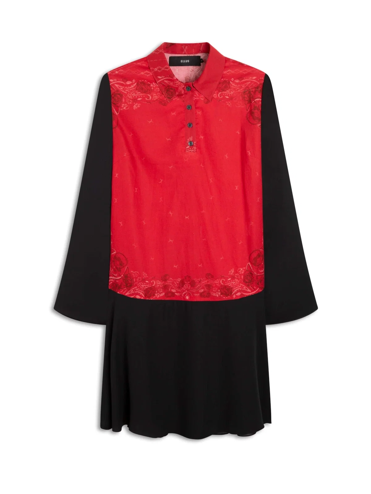 Vestido Light Scarf Bell Vermelho