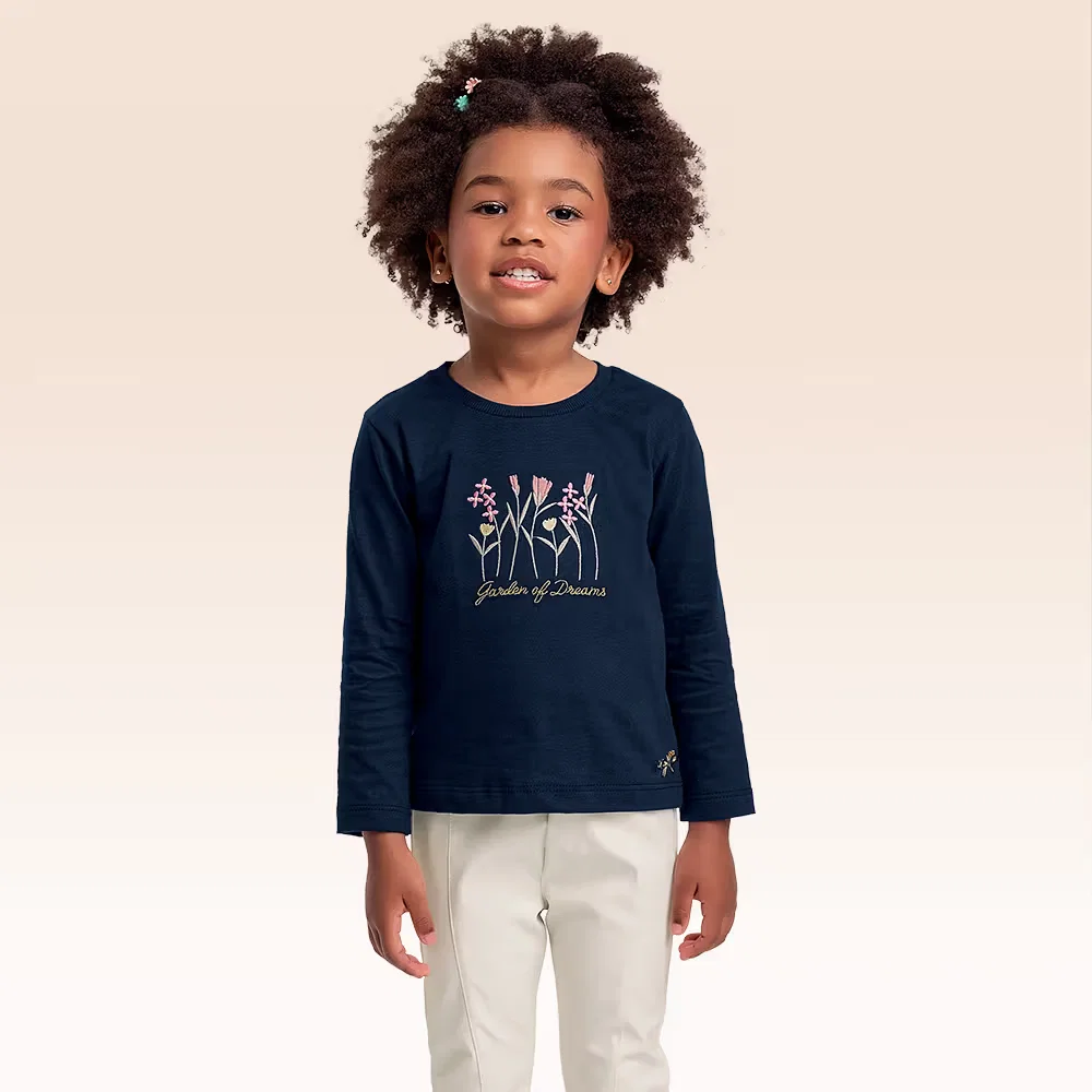Blusa manga longa