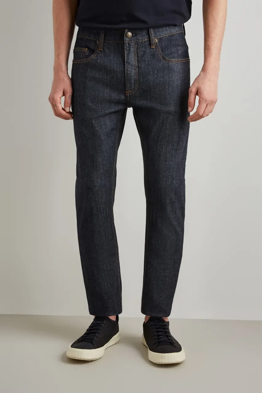 Calça Jeans Skinny Raw Blue