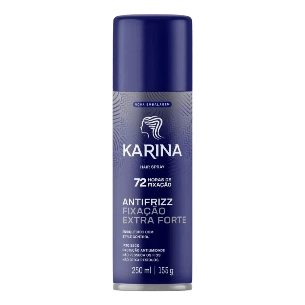Spray Fixador Karina Fixação Extra Forte 250ml