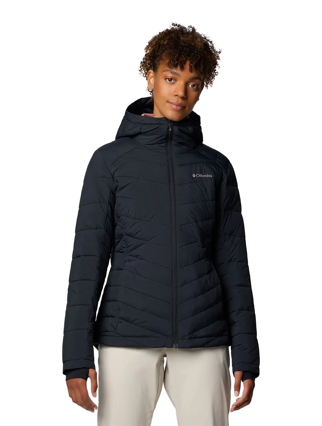 Jaqueta Columbia Feminina Joy Peak™ II com Capuz — imagem 1