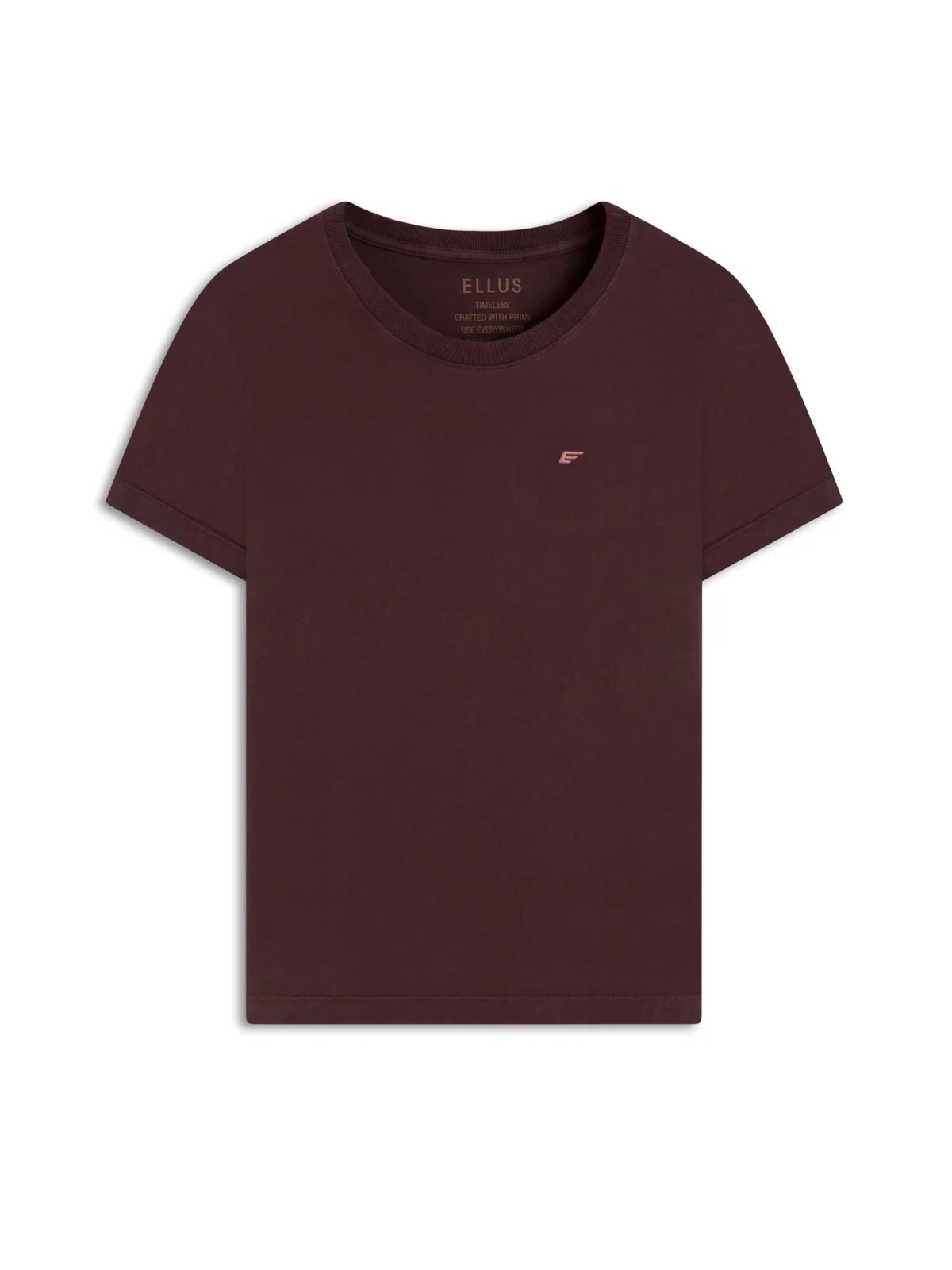 Blusa Cotton Ellus Classic Bordeaux
