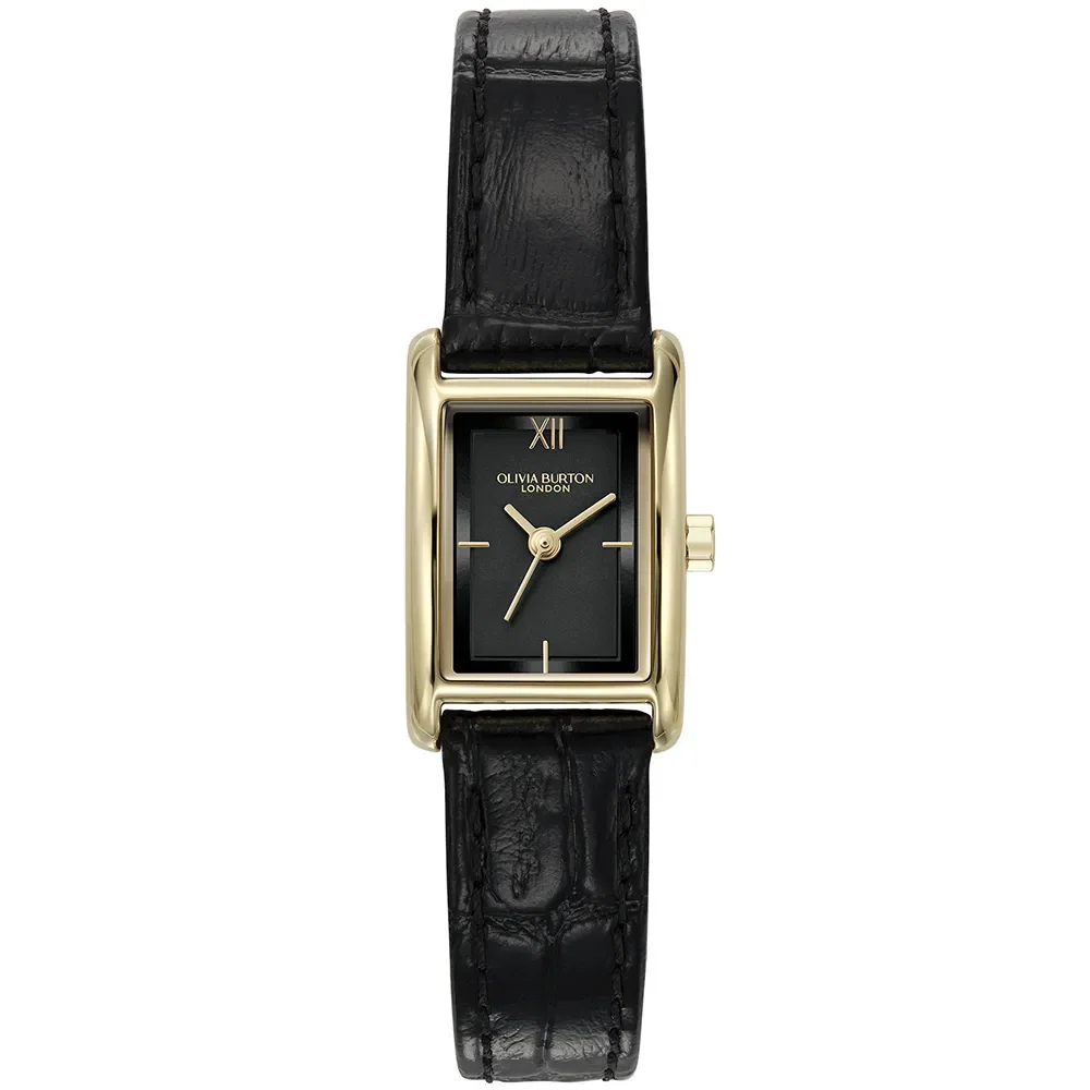 Relógio Olivia Burton Mini Grove em Couro Preto 24000284 — imagem 1