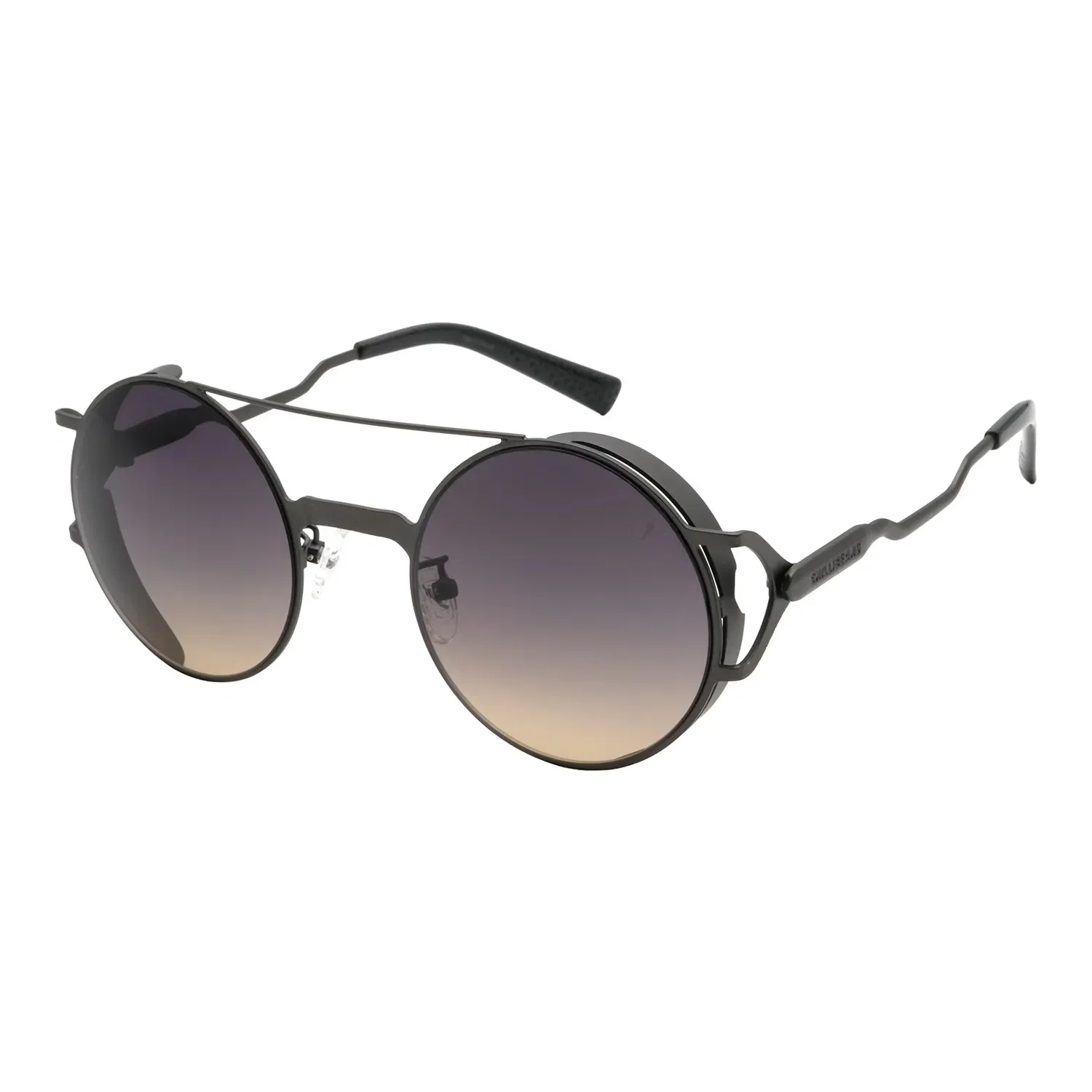 Óculos de Sol Masculino Chilli Beans Trend Redondo Degradê Ônix