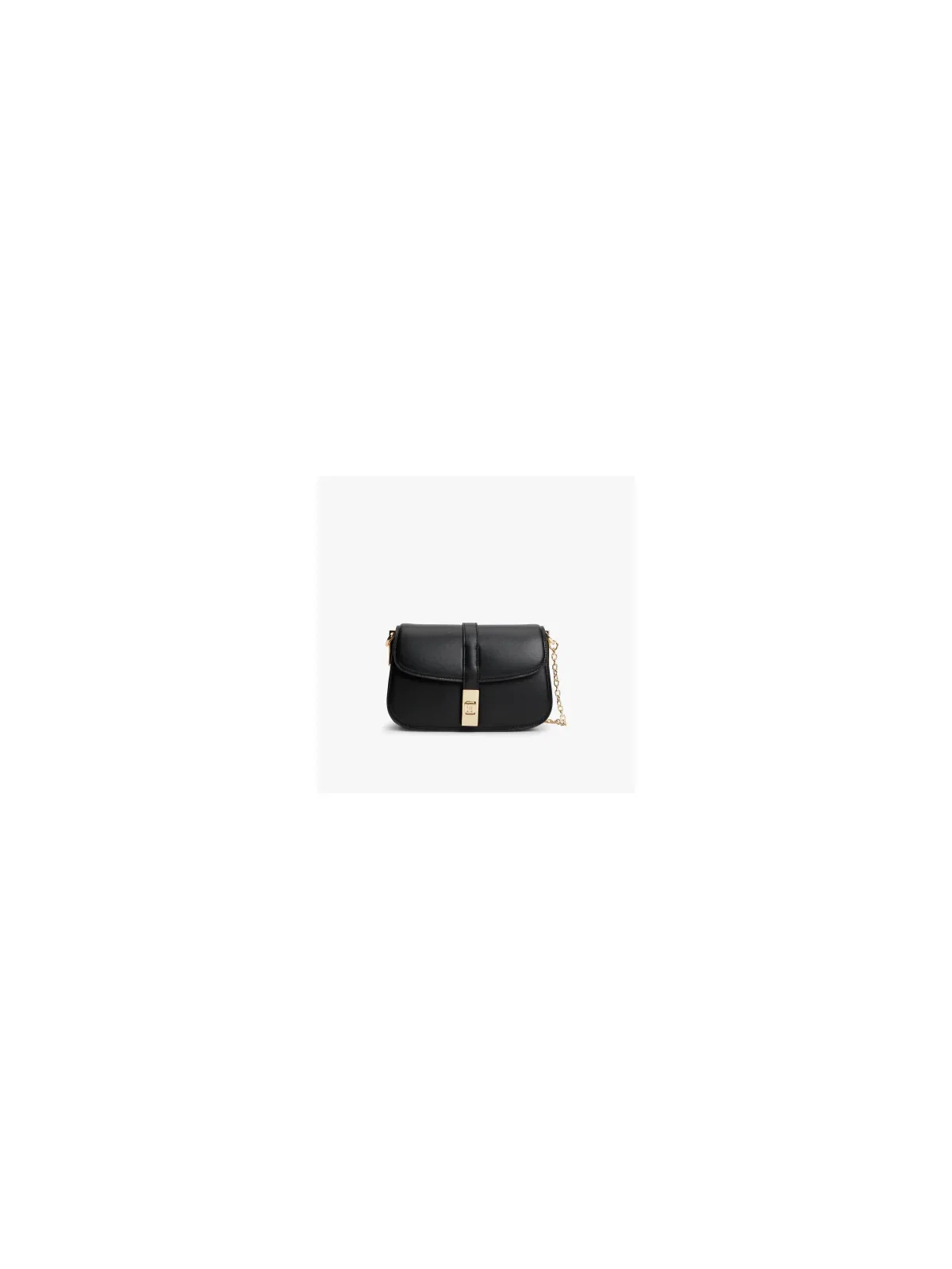 Bolsa Transversal com Alça de Corrente e Monograma Th Heritage
