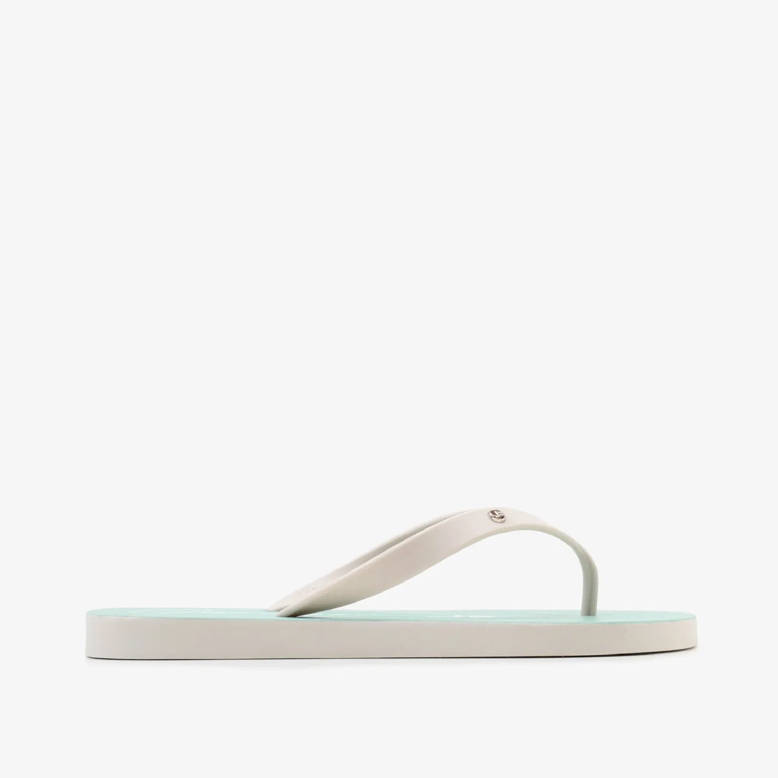 Chinelo Flat Branco Lambretta