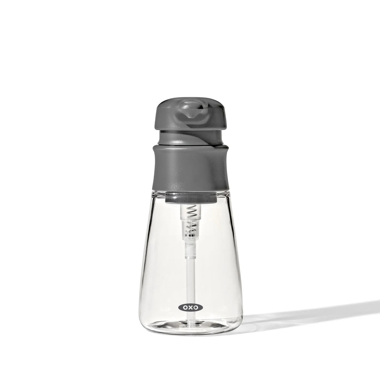 Dispenser de Detergente de Plástico 295ml OXO Cinza