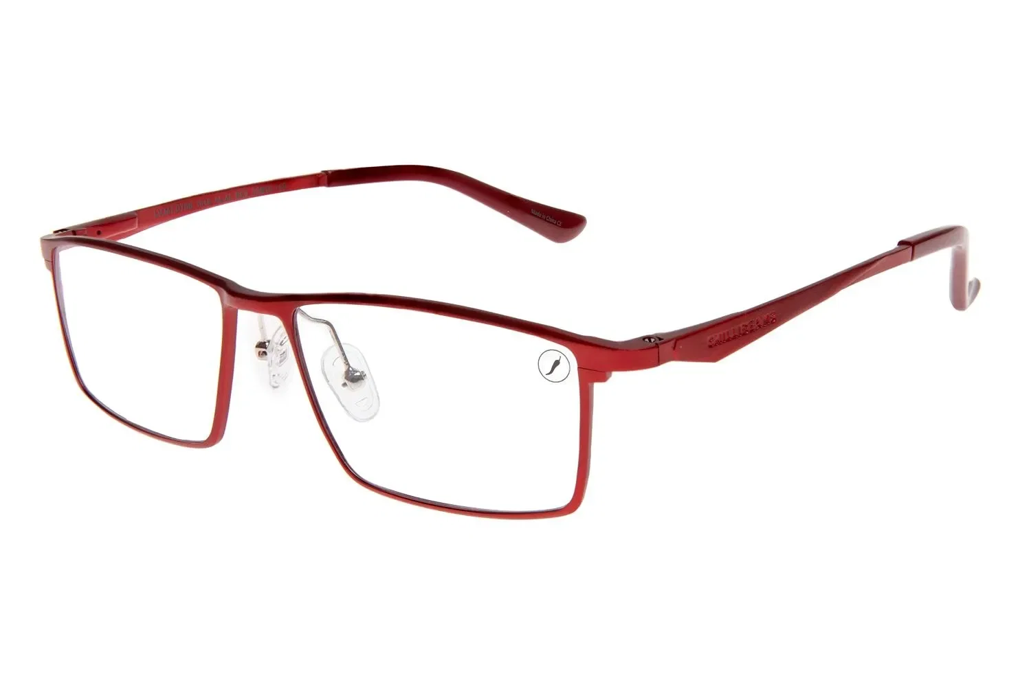 Armação Para Óculos de Grau Masculino Chilli Beans Quadrado Vermelho AL