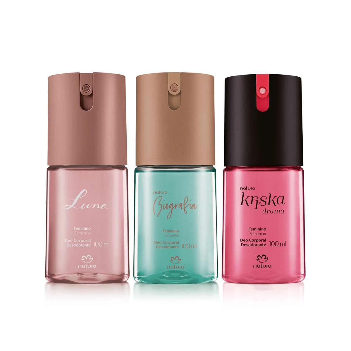 Kit Desodorante Corporal Feminino (3 unidades) — imagem 1