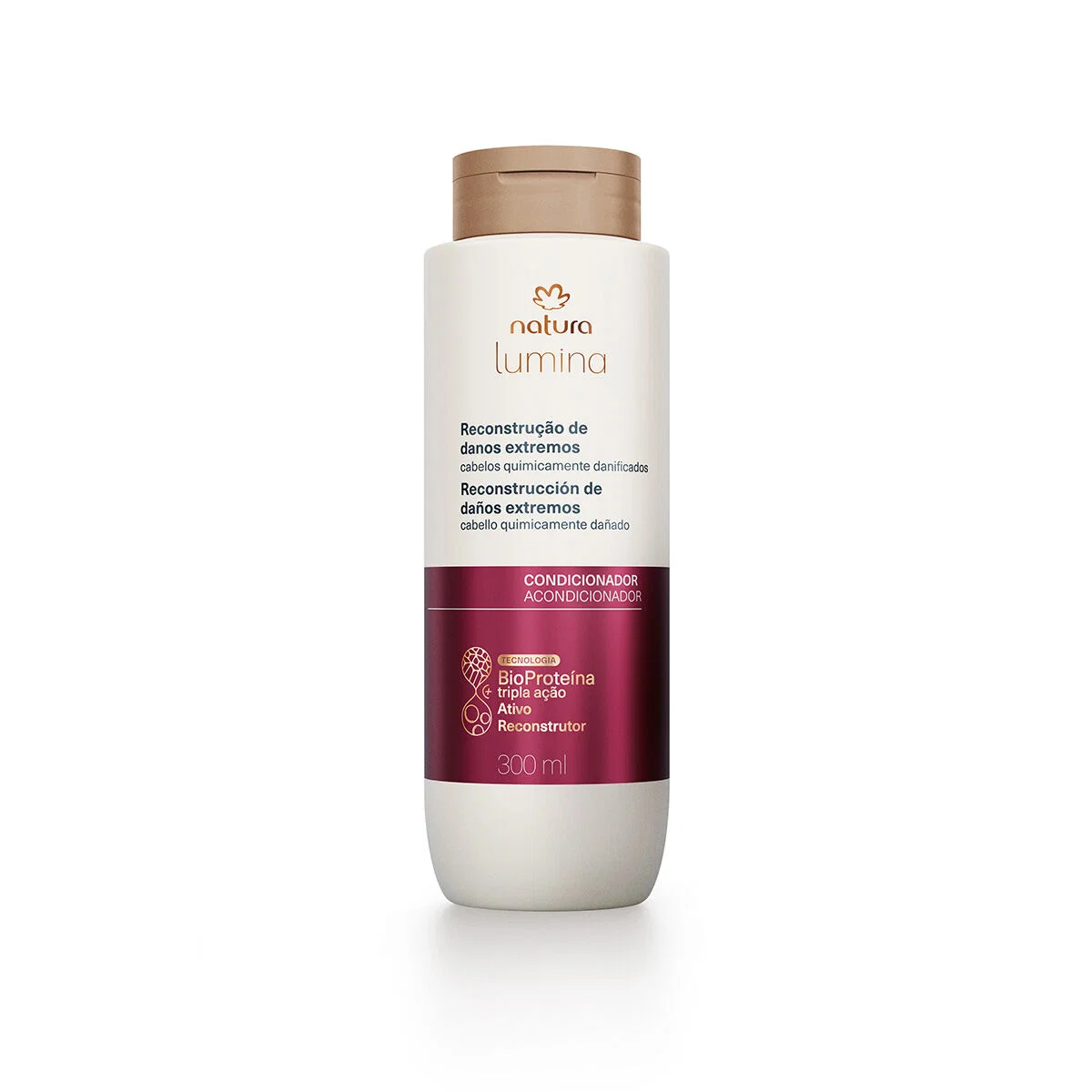 Condicionador Provitalidade para Cabelos Quimicamente Danificados Lumina 300 ml