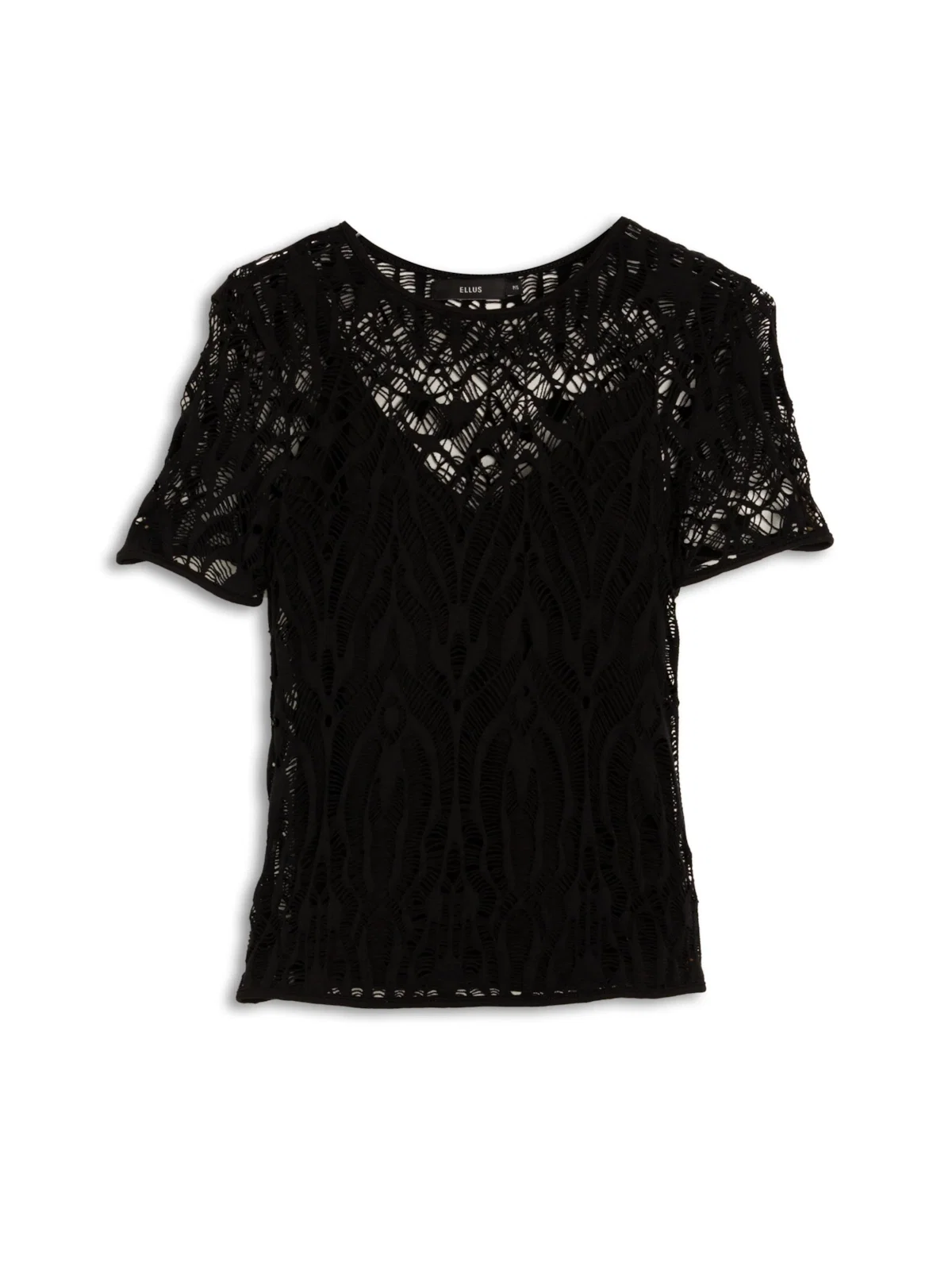Blusa Scuba Cobweb Preto
