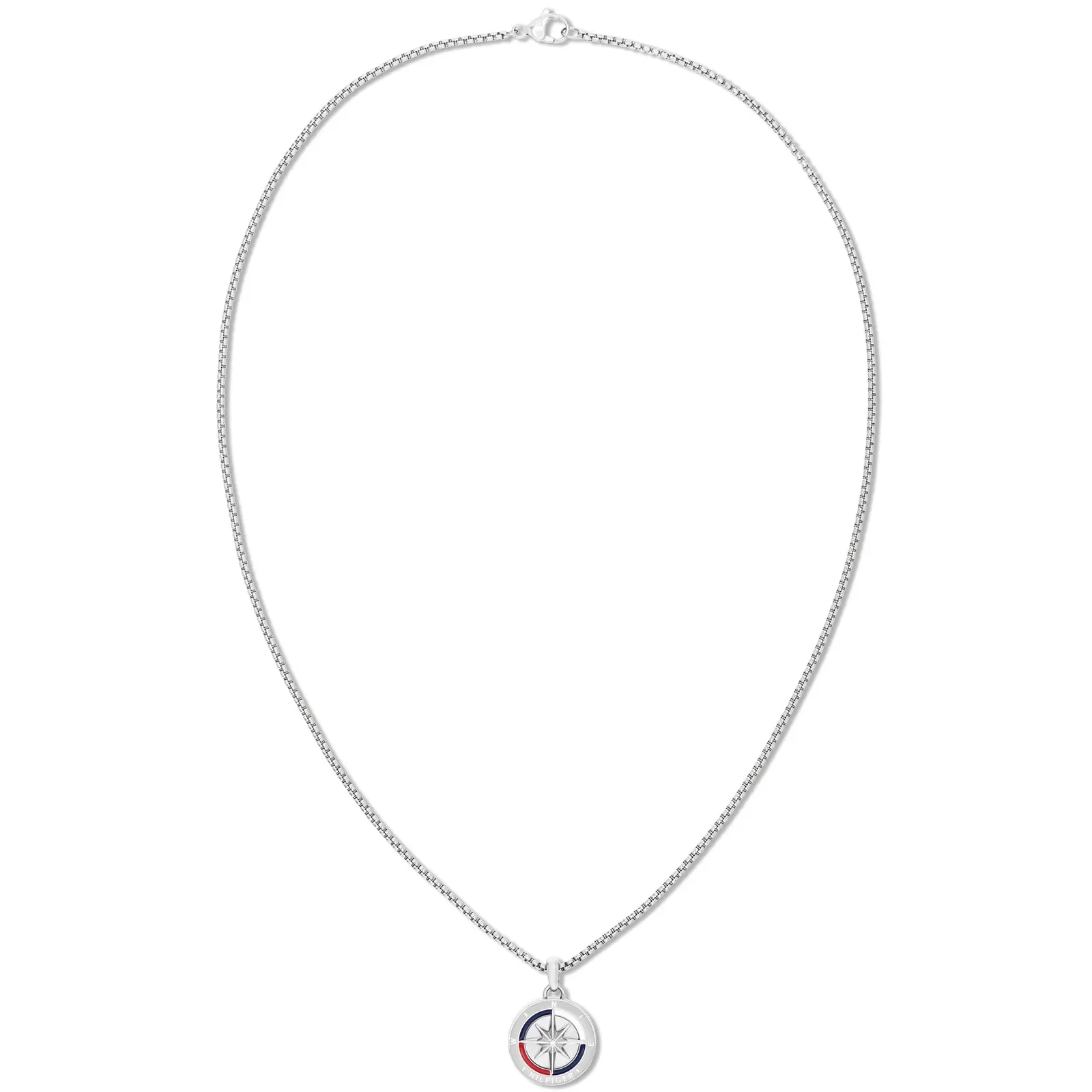 Corrente Tommy Hilfiger Compass em Aço Prateado 2790720