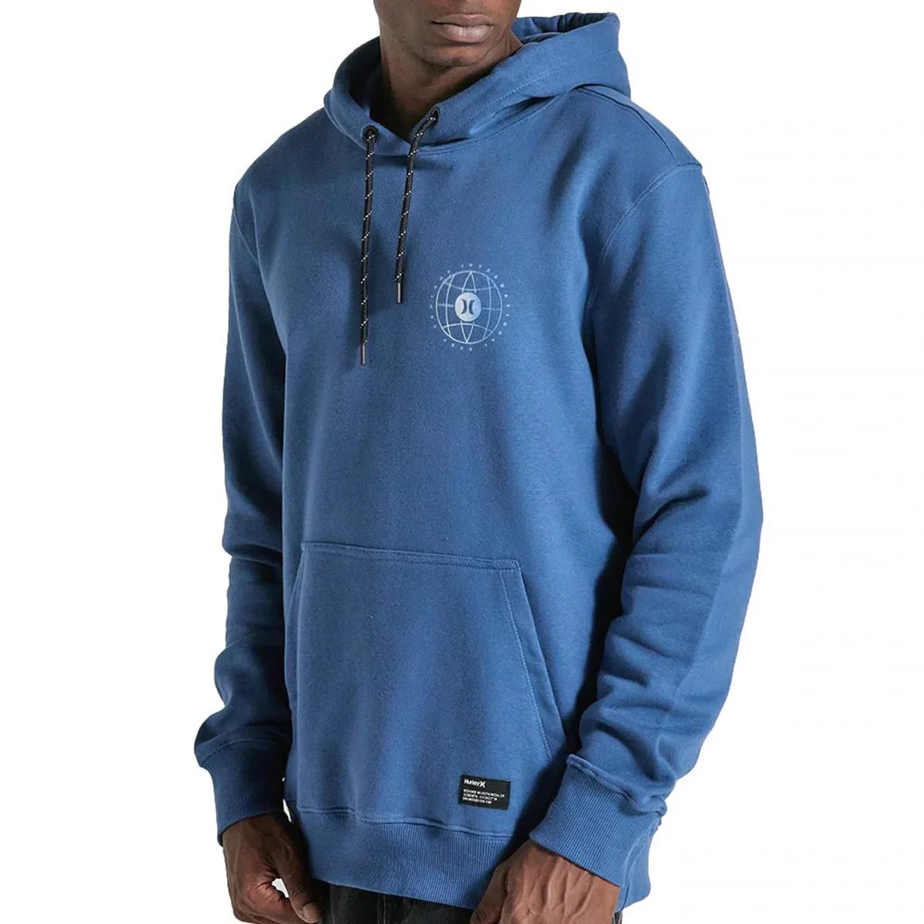 Blusão de Moletom Masculino Hurley Level com Capuz