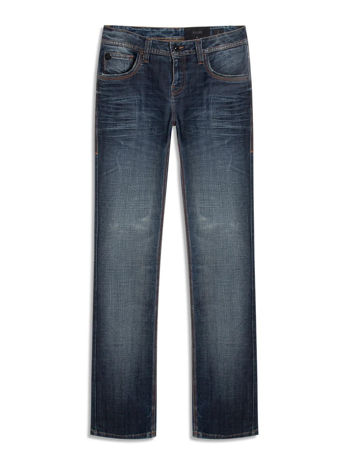 Calça Visco Indigo Elastic Bootcut Filigrana Lav.Escuro C/ Matiz+3d — imagem 1