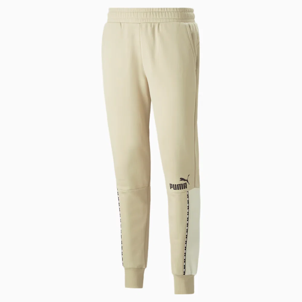 Calça de Moletom Essentials Block Tape Fleece Masculina