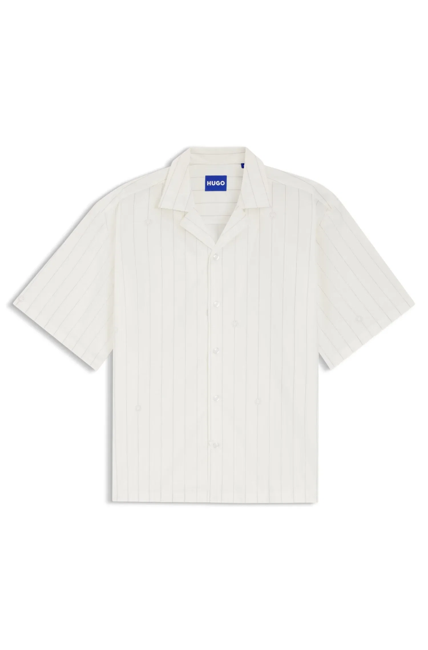 Camisa Relaxed Fit De Algodão