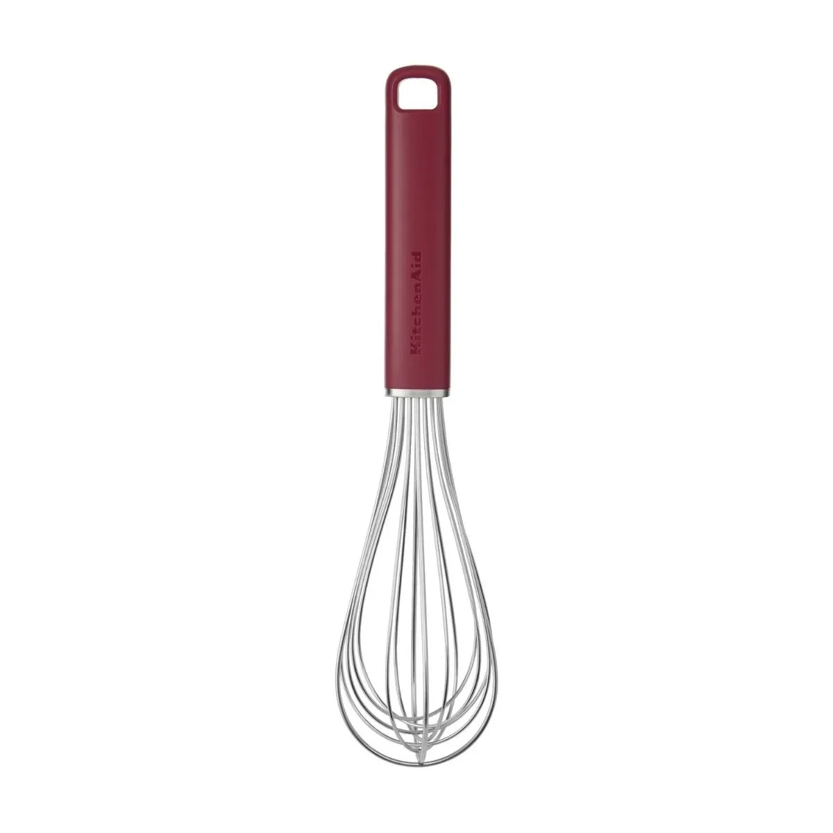 Batedor Fouet Aço Inox Coreline 31cm Vermelho KictchenAid