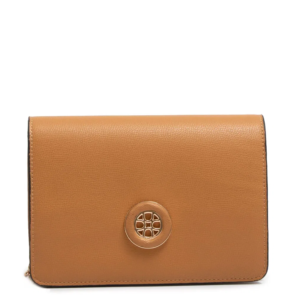 Bolsa Pequena Alça Corrente Caramelo — imagem 1