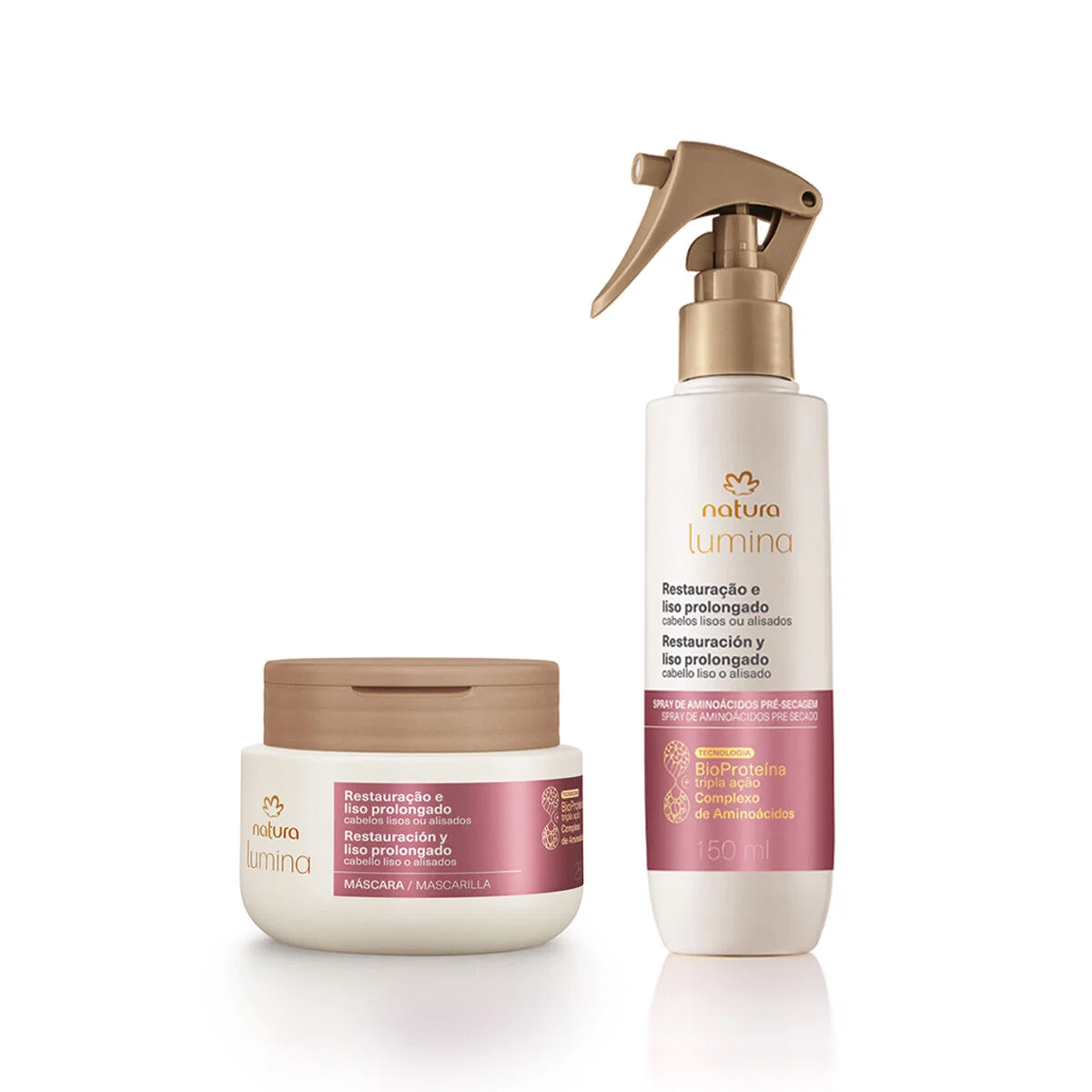 Kit Máscara e Spray Lumina para Restauração e Liso Prolongado (2 produtos) — imagem 1