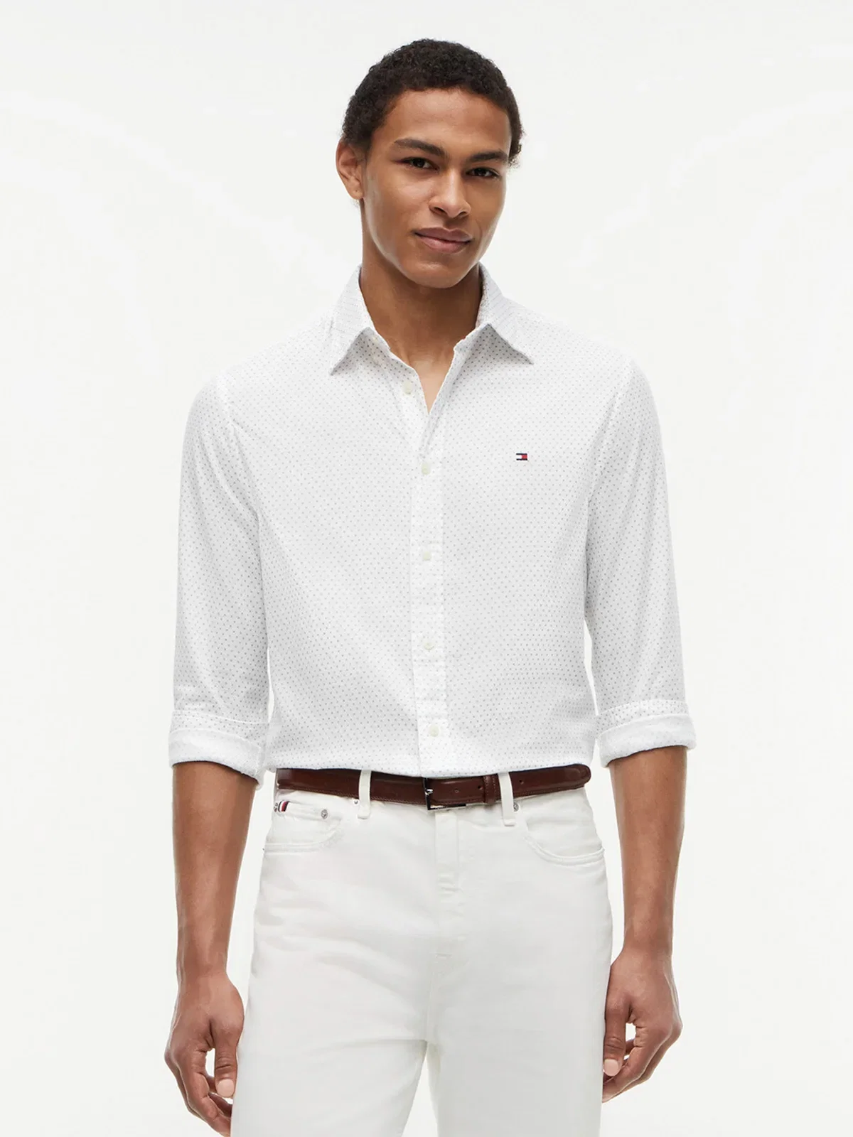 Camisa Flex Popeline Mini Print