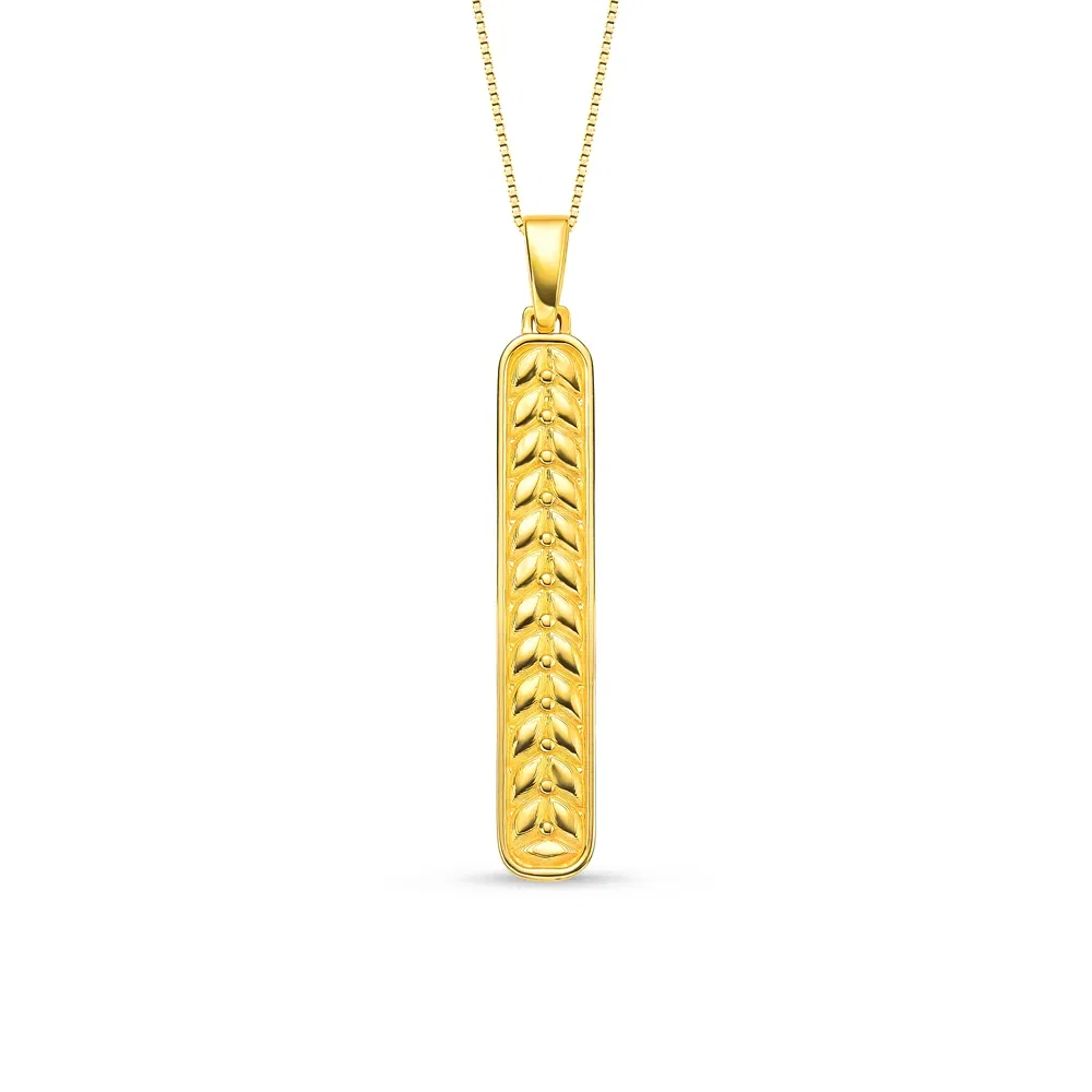 Pingente Apolo Longo em Ouro Amarelo 18k, 35mm — imagem 1
