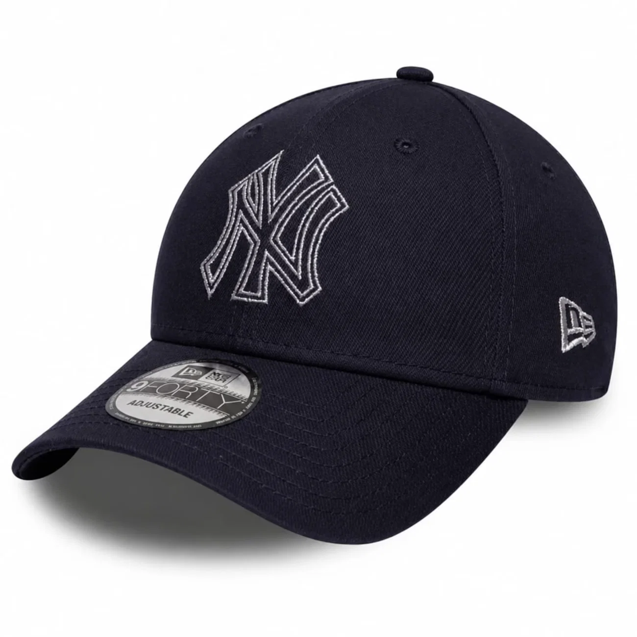 Boné Unissex New Era 9Forty New York Yankees Metallic - Aba Curva