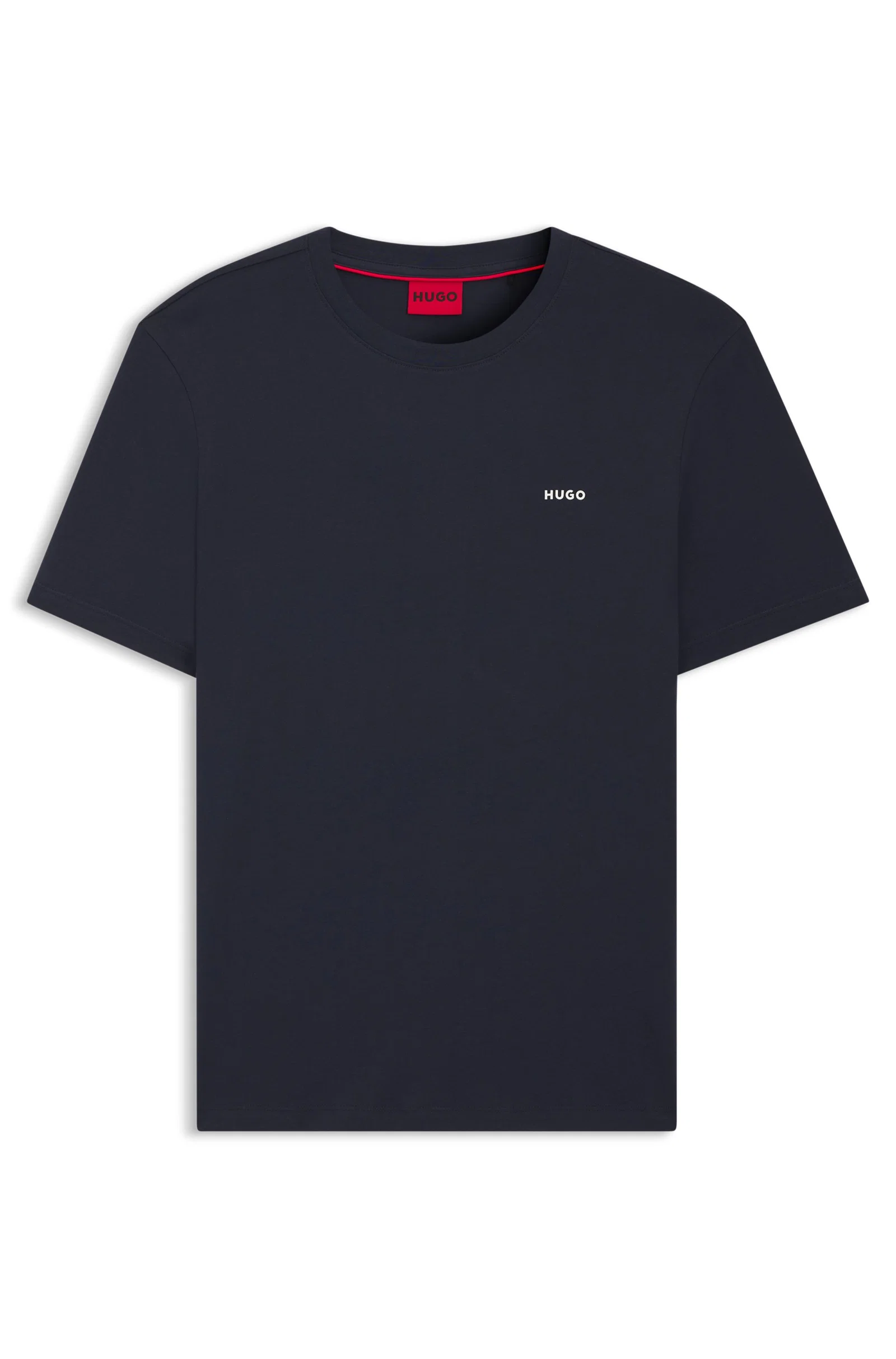Camiseta De Jersey De Algodão Com Logo