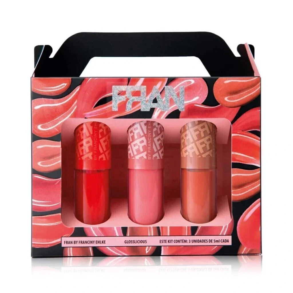 Kit Gloss Labial Franciny Ehlke Glosslicious