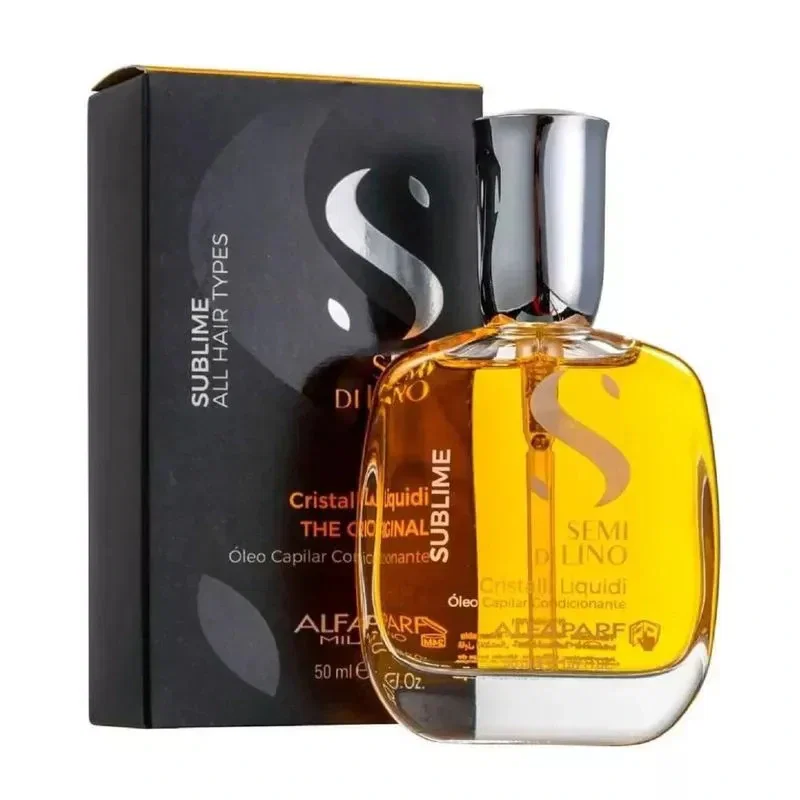 Óleo Capilar Alfaparf Semi Di Lino Sublime Cristalli Liquidi 50ml