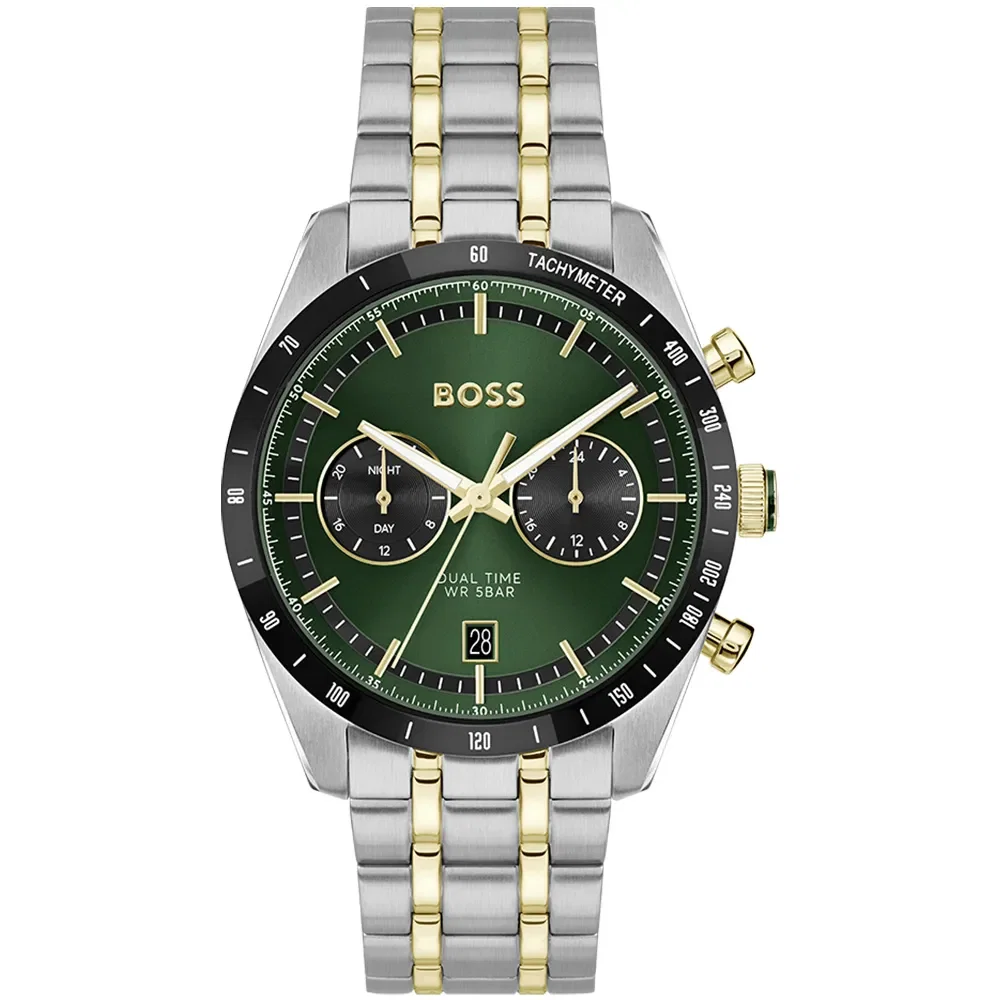 Relógio Hugo Boss Tourmaster Masculino em Aço Prateado 1514287