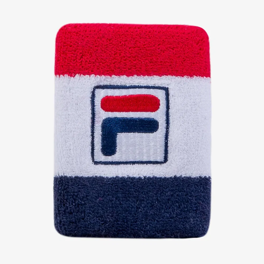 Munhequeira Fila Stripes G Par 4x4 Unisex - tamanho U