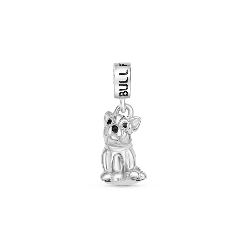 Pingente Life Pet Bulldog Francês em Prata 925 — imagem 1