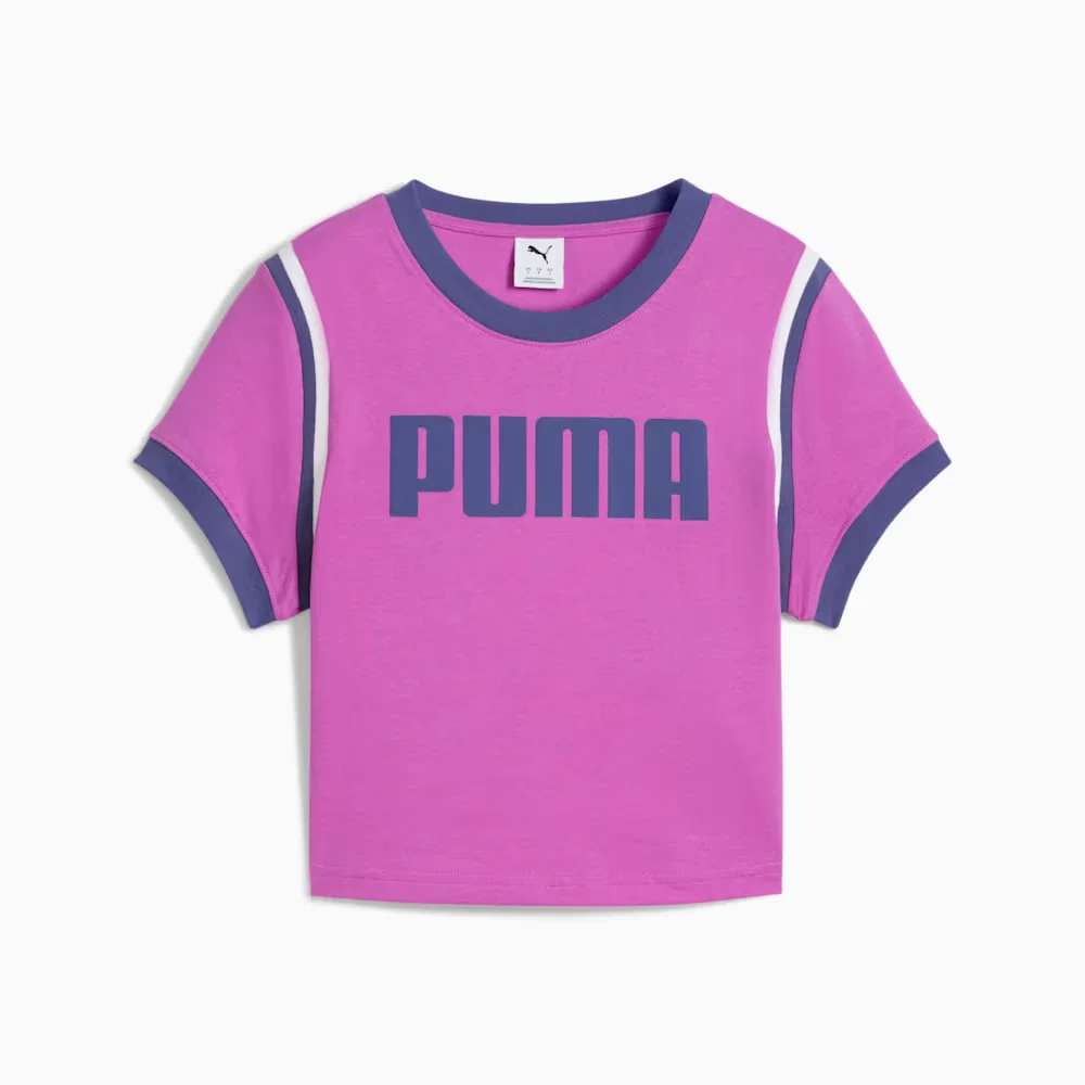 Camiseta Baby Look FUTURE.Puma.ARCHIVE Graphic Feminina