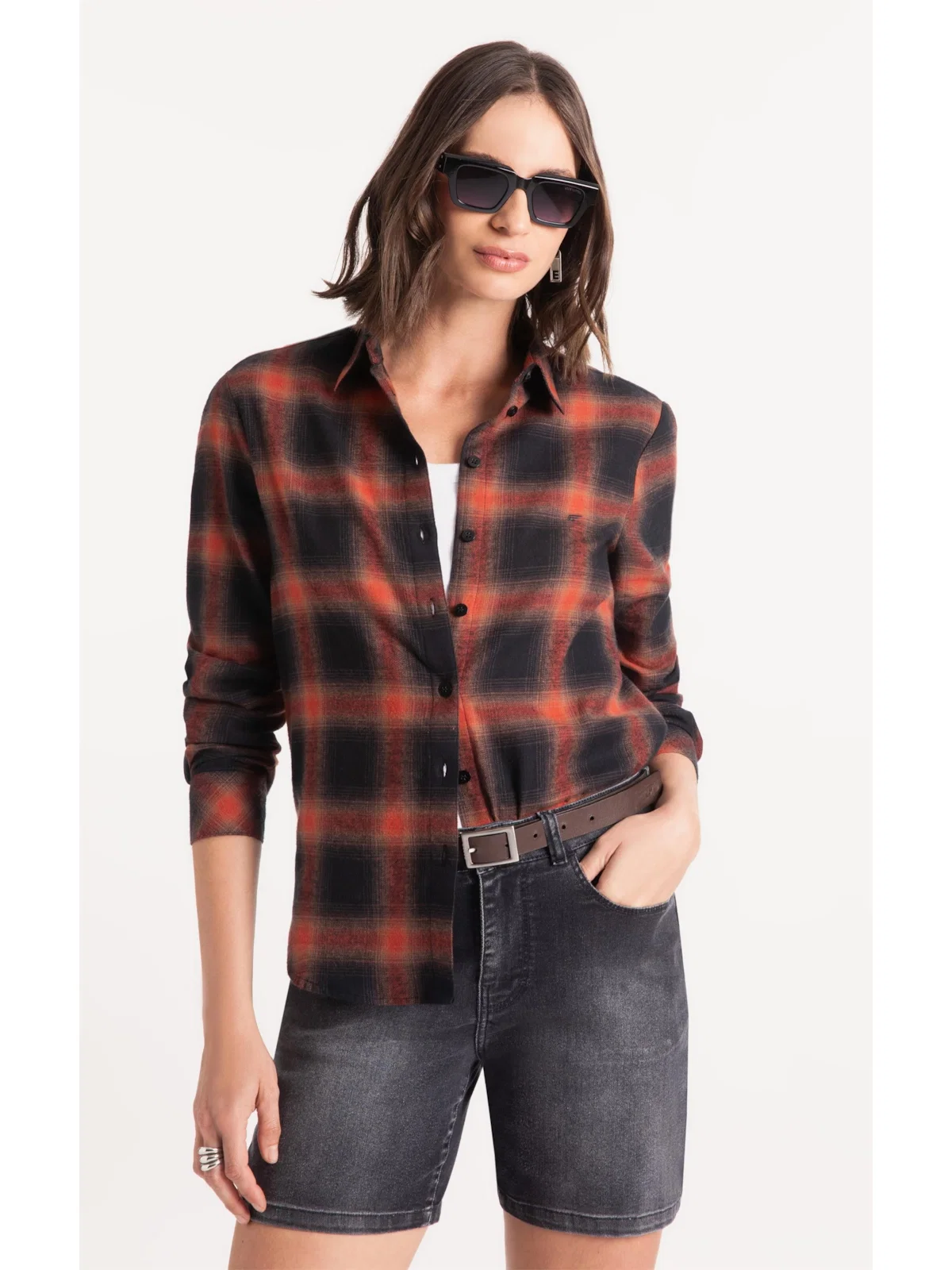 Camisa Xadrez Wool Touch Cepheus Telha