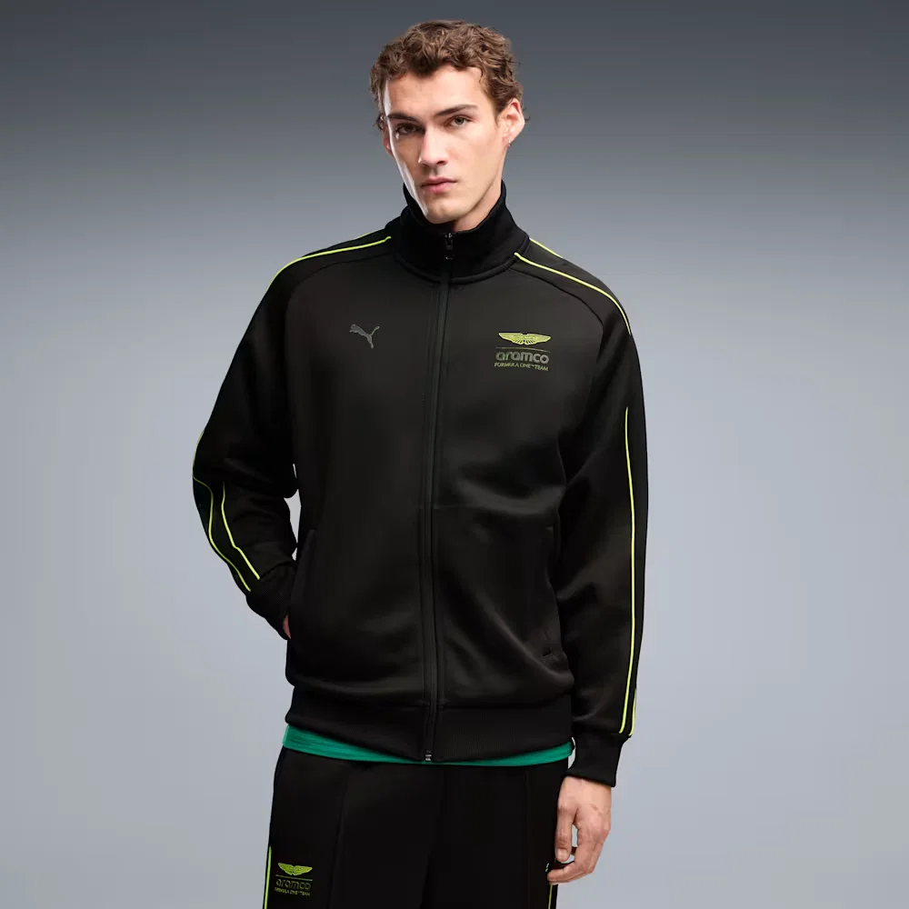 Jaqueta T7 Track Puma x ASTON MARTIN ARAMCO F1® TEAM Masculino
