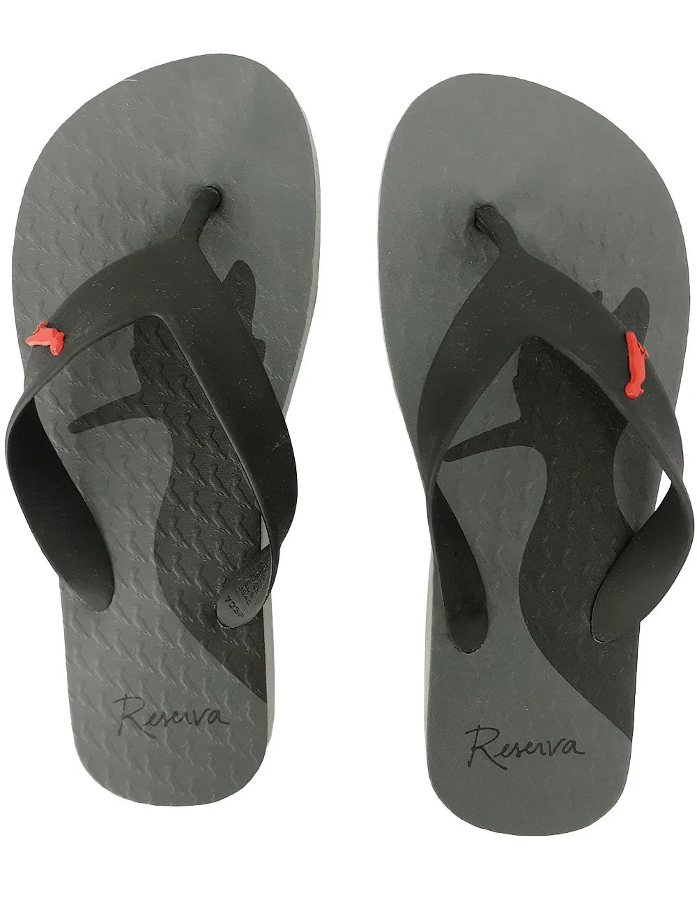 Chinelo Reserva Masculino Trancoso Woodpecker Grafite / Preto