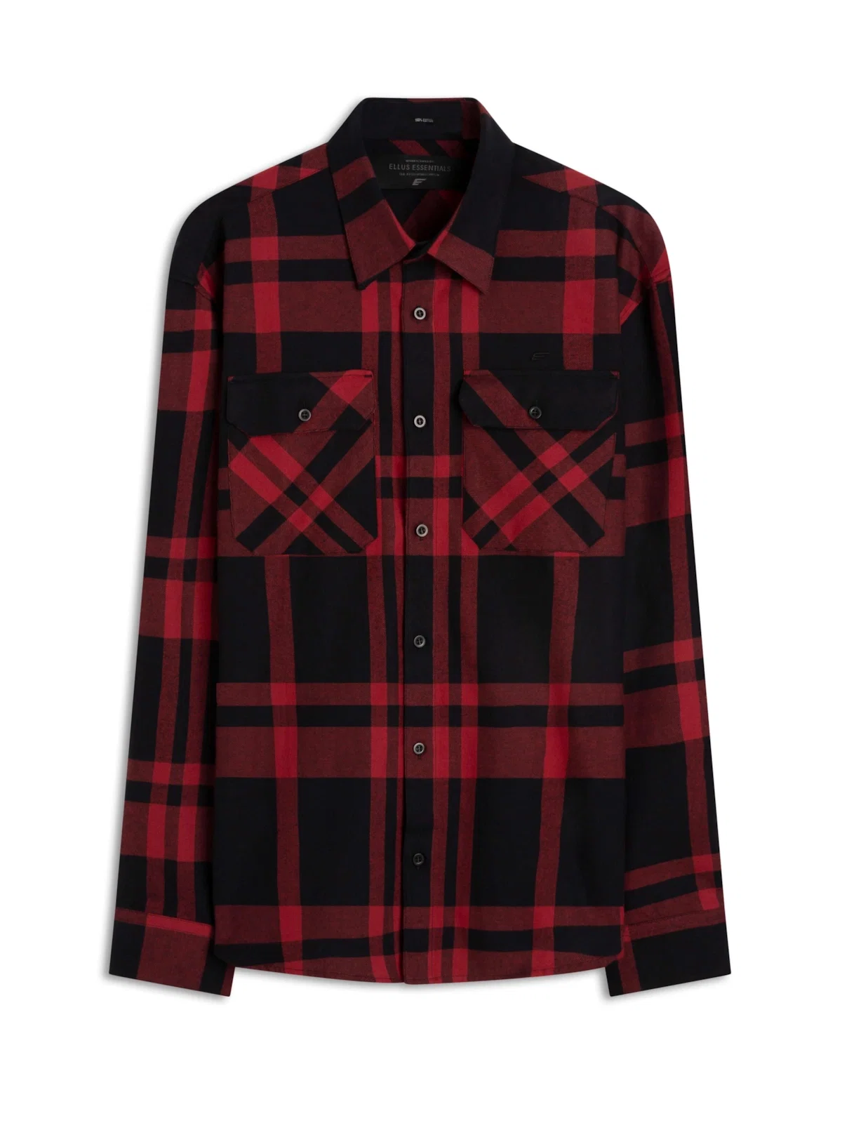 Camisa Xadrez Renoir Overshirt Irish Vermelho — imagem 1